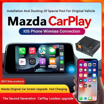 P3 Bluetooth Безжична Apple CarPlay Android Авто USB Адаптер Hub OEM за Обновяване на Mazda 2 3 6 CX30 CX5 CX8 CX9 MX5 TK78669U0C