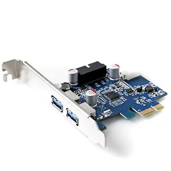 PCI Express 2 порта USB 3.0 на Предния панел с 4-пинов и 20-пинов адаптер такса за управление