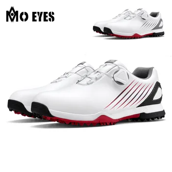 PGM Мъжки обувки за голф, Ремък с дръжка, устойчива на плъзгане Водоустойчив Мъжки Спортни обувки, Маратонки M22XZ02
