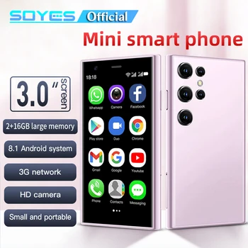 SOYES S23 Pro 3.0-Инчов Малкият Смартфон Android8.1 2 GB оперативна памет, 16 GB ROM с две SIM-карти в режим на готовност 1000 mah 3G Мрежа Компактен Мобилен телефон
