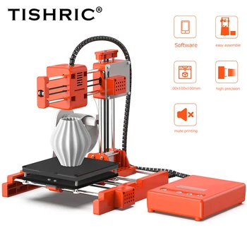 TISHRIC Настолен Мини X1 3D Принтер за Печат на един клик Образование на Децата Печат DIY Дизайнерски Модел на Малка Impresora 3D