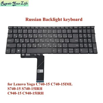 UA BG Замяна Подсветка на клавиатура за Lenovo Yoga C740 (15
