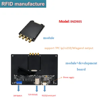 UHF rfid impinj R2000 модул на далечни разстояния 902/928 865/868 Mhz четец работи за спортна система за синхронизация/мениджър паркиране