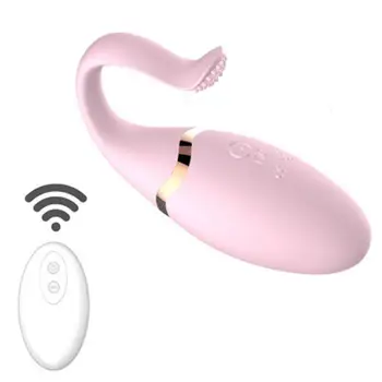 USB Стимулатор на Клитора Водоустойчив Безжичен Вибриращ Скок Секс Яйце с Дистанционно Управление Куршум Вибратор за Секс Играчки за Жени Възрастен Продукт