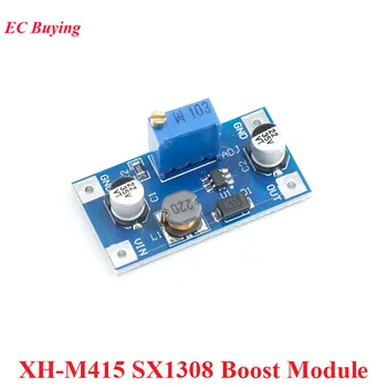 XH-M415 SX1308 DC-DC Нагоре модул подобрява конвертор 2A Регулируем От 2-24 В 3, В 5, В 6, В 9, В 12 и 19 В Модул захранване dc