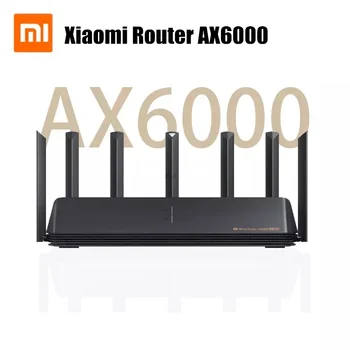 Xiaomi AX6000 AIoT Рутер 6000 Mbps WiFi6 VPN 512 MB Процесор Qualcomm Мрежест Ретранслатор Усилвател на външен сигнал Мрежа Mi Home