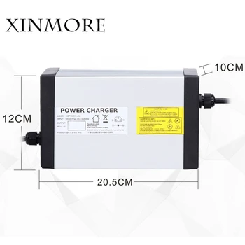 XINMORE 42V 18A Литиева Батерия Зарядно Устройство За 36V электровелосипеда Литиево-Йонна Батерия AC-DC Източник на Захранване за електрически инструменти
