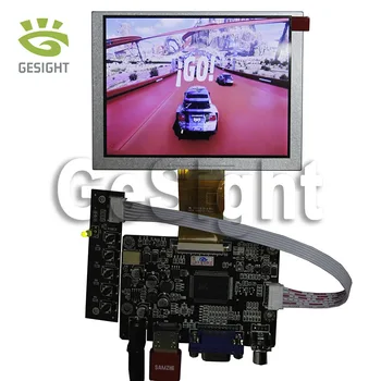 ZJ050NA-08C LCD екран с резолюция от 5 инча 640x480, панела на дисплея, HDMI, VGA, AV, LCD контролен панел, панел на монитора