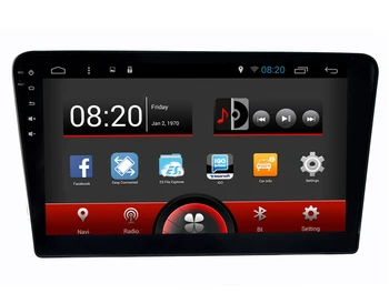 авто DVD плейър с екран 10.1 инча GPS навигационна система авторадио за Volkswagen VW Santana 2013 2014 2015 с Android 5.1.1