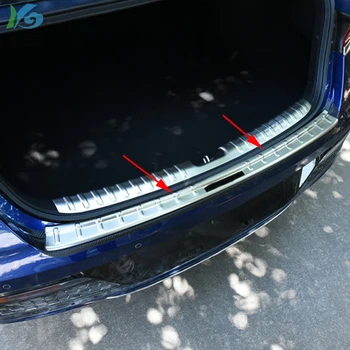 Авто заден външен броня, защита на багажника, литьевая тампон за Hyundai Lafesta 2018 2019, автомобилен стайлинг