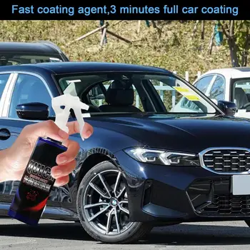 Авто нано-восъчни спрей за почистване и полиране на защитно покритие Средство за покриване на автомобила Метални стъкла Авто спрей за огледала за обратно виждане