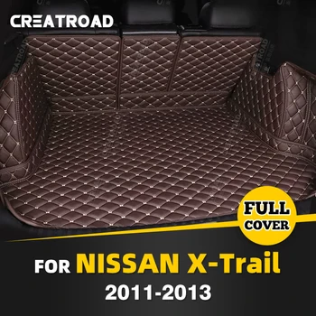 Автоматично Мат С Пълно Покритие На Багажника За Nissan X-Trail 2011-2013 12 Автомобилен Подложка За Багажника За Защита На Интериора, Аксесоари