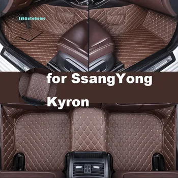 Автомобилни постелки Autohome за SsangYong Kyron 2006-2016 г. освобождаването, подобрена версия, аксесоари за крака, килими