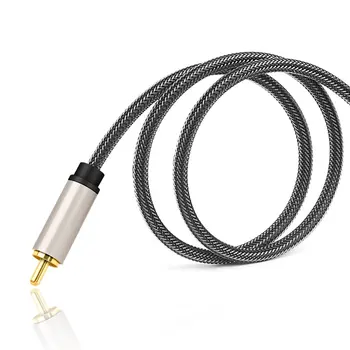 Аудио кабел 3.5 мм към RCA digital SPDIF кабел Mi 1/2 TV, кабел за външен аудиооборудования, цифров кабел за телевизор