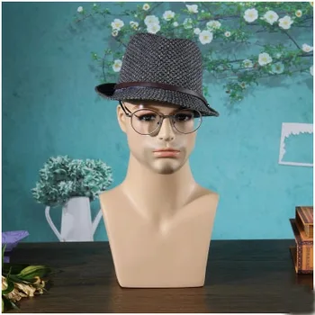 Безплатна доставка!! Модерен стил, мъжки модел на главата на манекена, мъжки манекен, професионален производител в Китай