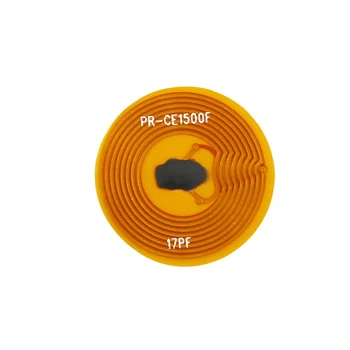 Безплатна Доставка на 5 Броя MF1 S50 RFID-Етикет с Диаметър 9 мм 13,56 Mhz 1 До Байт за Плащане Стикер се Използва за Системи за контрол на достъп