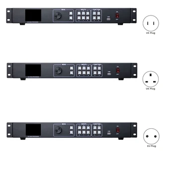 Видеопроцессор Ams -Mvp300 DVI VGA Вход Поддържа Linsn Отправляющую на картата Видеоконтроллер Leddisplay Контролер US Plug