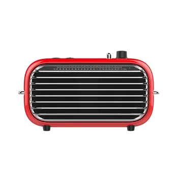 Високоговорител Lofree БТ с отлично качество на звука, преносимо безжично FM-радио Soundbox