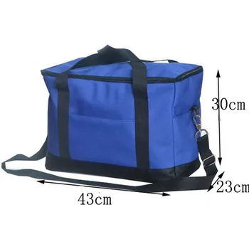 водоустойчив 29Л чанта-хладилник за обяд на храна за вкъщи от PVC с топлоизолация за пица