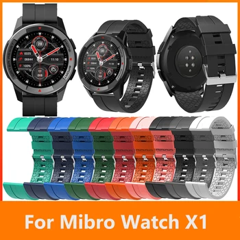 Водоустойчив Регулируема 22 мм и Каишка за часовник Youpin Mibro Watch X1 XPAW005 Смарт Спортен Гривна, Аксесоари за часовници