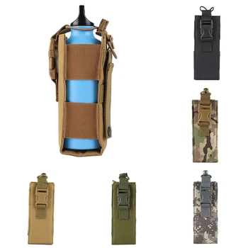 Военно-тактически кобур Molle с кобур за бутилки с вода на открито, на къмпинг, туризъм, лов, за пътуване, за хранене, за чайника, чанта