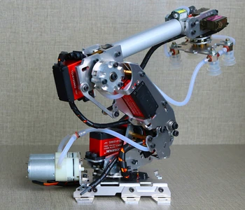 Голяма Смукателна Помпа, 7 Dof Роботизирана Ръка Робот, за Arduino Мулти-Степента на Свобода на Индустриална Роботизирана Модел 6-Ос Robot