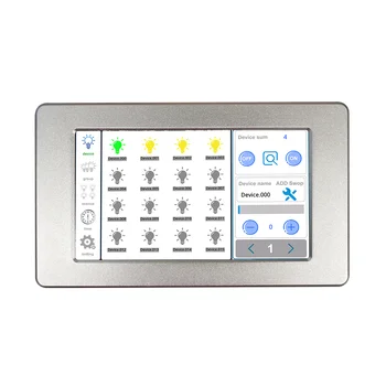 Гореща продажба DL103 DALI master контролер с докосване на екрана с контролер DALI