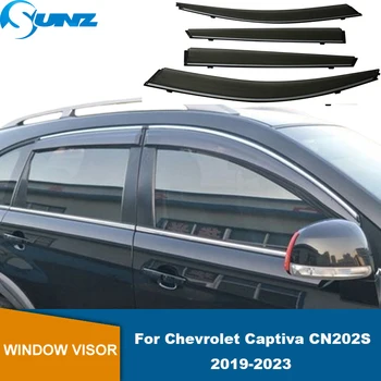 Дефлектори на Страничните Прозорци На Chevrolet Captiva CN202S 2019 2020 2021 2022 2023 Авто Козирка От Дъжд, Защита От Дим, Защитно покритие