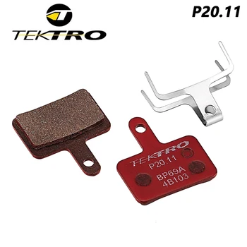 Дискови накладки TEKTRO P20.11 от високо металлокерамического композитен материал Велосипедни подложки Металокерамични