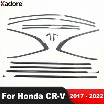 Дограма Перваза на прозореца Апликации За Honda CRV CR-V 2017 2018 2019 2020 2021 2022 Автомобилни Корнизи За Прозорци От Неръждаема Стомана, Аксесоари