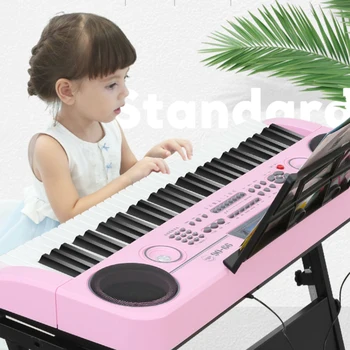 Електронен модул за обучение орган за деца 61 клавиша малко електронно пиано Музикална клавиатура Orgue Electronique Потребителска електроника WK50EP