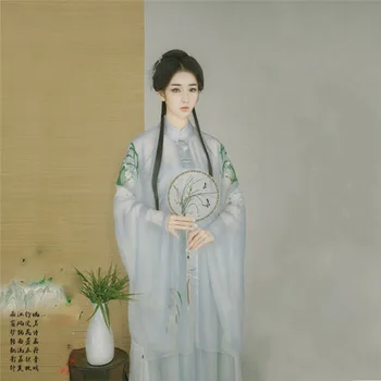 Женски костюм-лесният дворцовия прислужница Ю Джи Хуан Ханфу, костюм за изяви, костюм за тематична фотография, костюм за Танг