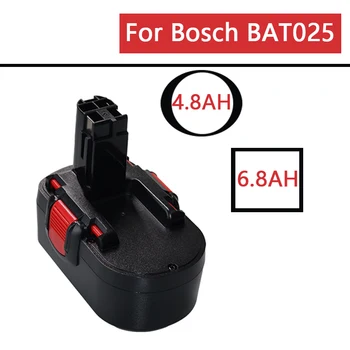 За Bosch18V 6.8 Ah Акумулаторна Ni-Cd Батерия за Bosch BAT025 Замяна Бормашина-на винт пистолет на Батерии GSB 18 18VEBAT026