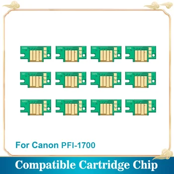 За Canon PFI-1700 PFI1700 Еднократна чип, съвместими с чип Canon Pro2000/2100 Pro 4000 s/4100/6000 s/6100/6100 S/4100 S Принтер