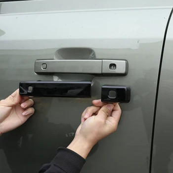 за Land Rover Defender 90 и 110 2020-2021 стикери за украса на дръжката на вратата на колата от ABS-пластмаса, външно украса за кола, аксесоари за екстериора