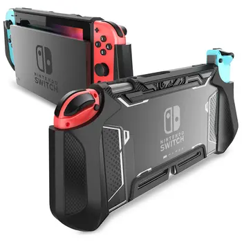За Nintendo Switch Калъф Серия MUMBA Острието TPU Дръжка Защитен Калъф Закрепляемый Калъф е Съвместим с конзола и контролер Joy-Против