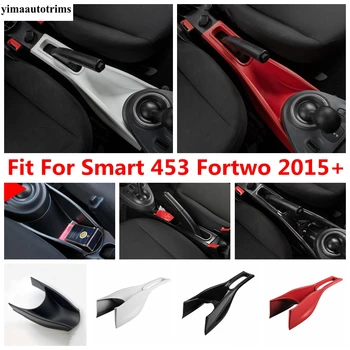 За Smart 453 Fortwo 2015-2021 Подлакътник на централната конзола на автомобила Кутия за съхранение на Контейнера Органайзер за ръкавици Украса на капачки пластмасови аксесоари