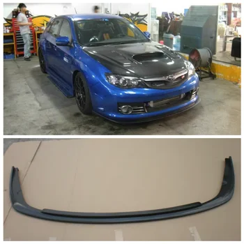 За Subaru Impreza 2008 2009 2010 Висококачествена боя FPR и въглеродни влакна броня, дифузер за предна устна, капак спойлер