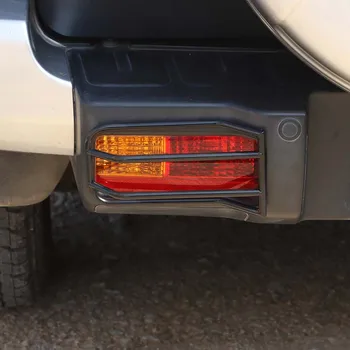 За Toyota FJ Cruiser 2007-2021 Материал от въглеродна стомана, защитно покритие за обратно виждане противотуманного фенер, защитен капак, декоративни аксесоари за автомобили