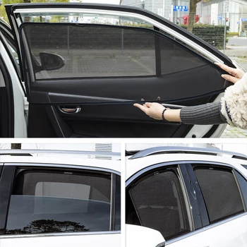 За Toyota БЛАТАР XU60 2013-2020 Магнитен авто сенника на Предната рамка на предното стъкло шторка сенника на задния страничен прозорец