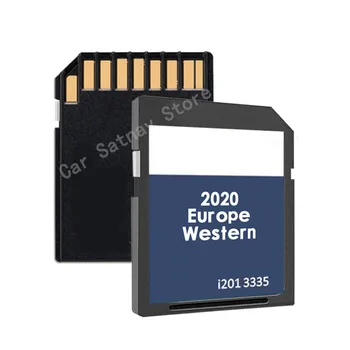 За VW RNS 310 Западна Европа най-новата навигационна карта 8 GB SD карта 2020-2021 GPS аксесоари