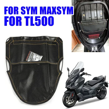 За ИМЕ MAXSYM TL500 MAXSYM TL 500 Аксесоари За Мотоциклети Чанта За Седалка, Чанта За съхранение на Инструменти Чанта с Цип Водоустойчив Детайли