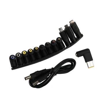 Захранващ кабел dc USB за многофункционални замяна вилката на постоянен ток 5,5X2,1 е подходящ за преносими компютри и рутери