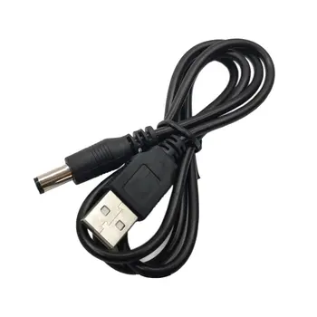 Захранващ кабел USB за Постоянен работен ток 0,8 m Интерфейс Dc 5,5 × 2,5 DC Адаптер кабела За Фотоапарата Рутер Led Лента Кабелна Линия