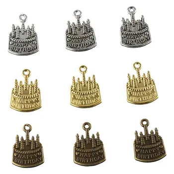 златни, сребърни, бронзови медальони за кифли от сплав с Висулки честит рожден Ден на Производство на бижута Бижута и аксесоари