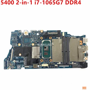 Използва се за Dell Inspiron 14 5400 2-в-1 Оригиналната дънна Платка на лаптоп SRG0N i7-1065G7 1,3 Ghz, дънна Платка на Лаптоп 7K5DX 07K5DX DDR4