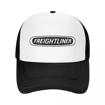 Изработена по поръчка бейзболна шапка Freightliner за мъже и жени, регулируема спортна шапка на шофьор на камион