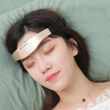 Интелигентни електрически масажор за глава, многофункционален здрава масажен колан за облекчаване на мигрена