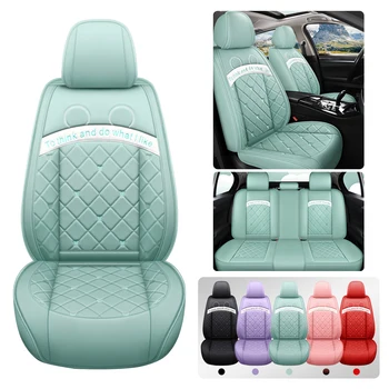 Кожен калъф за авто седалка Lexus GS 2006-2020, непромокаеми подложки за защита на столчета за автомобил