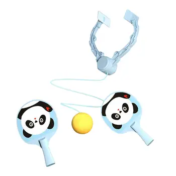 Комплект за тенис на маса в стая, на играчка с ракета и топка, играчка за взаимодействието на родителите и на децата, симулатор за тенис на маса за деца